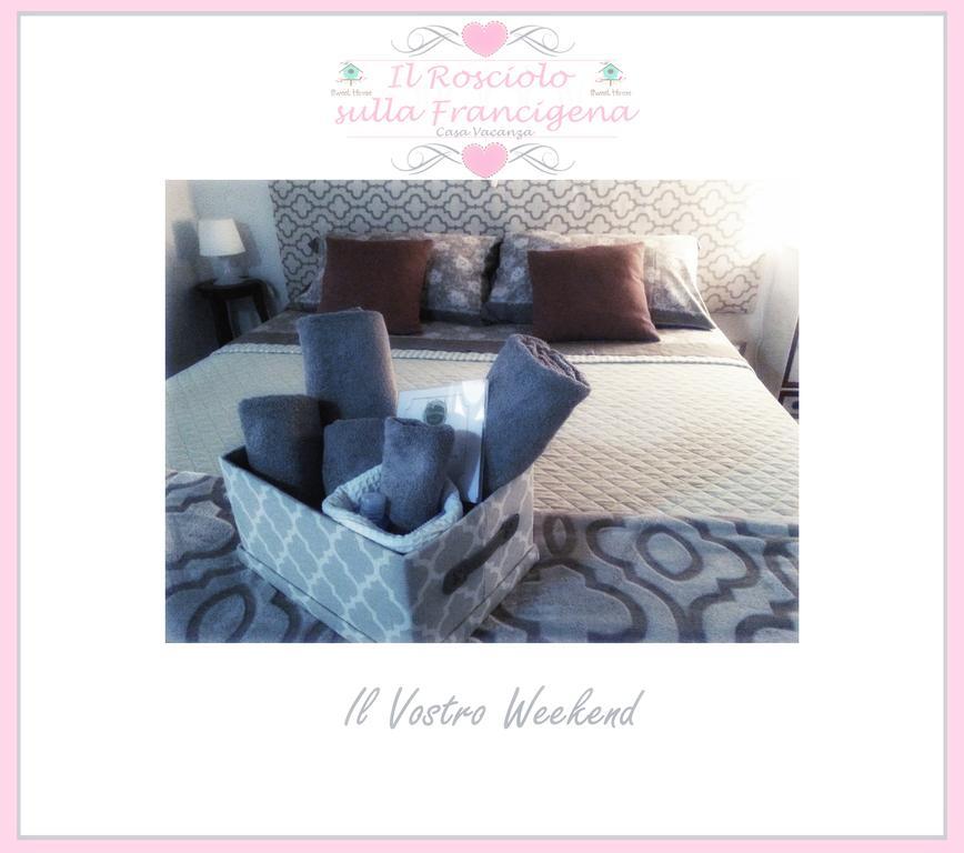 Il Rosciolo Sulla Francigena Apartment ฟอร์เมลโล ภายนอก รูปภาพ