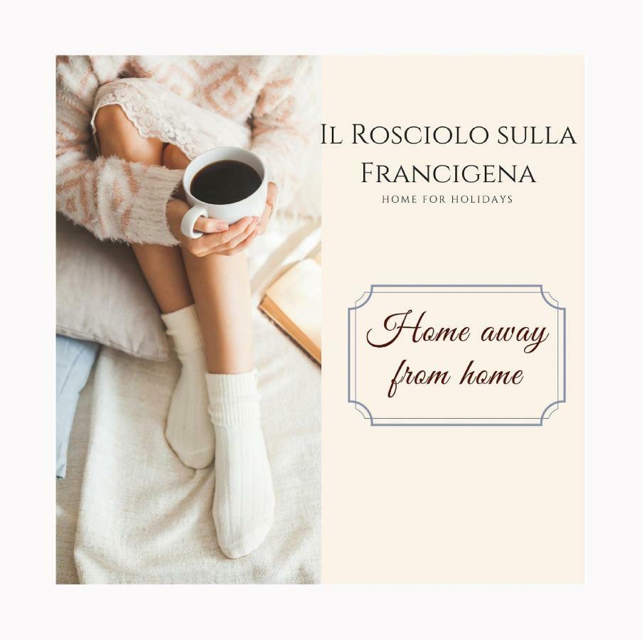 Il Rosciolo Sulla Francigena Apartment ฟอร์เมลโล ภายนอก รูปภาพ